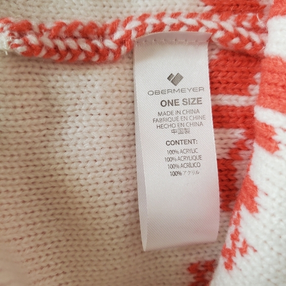 Obermeyer womens pom pom hat peach new nwt - Picture 3 of 3